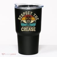 Respect the Crease Lacrosse Goalie Tumbler thumb 0