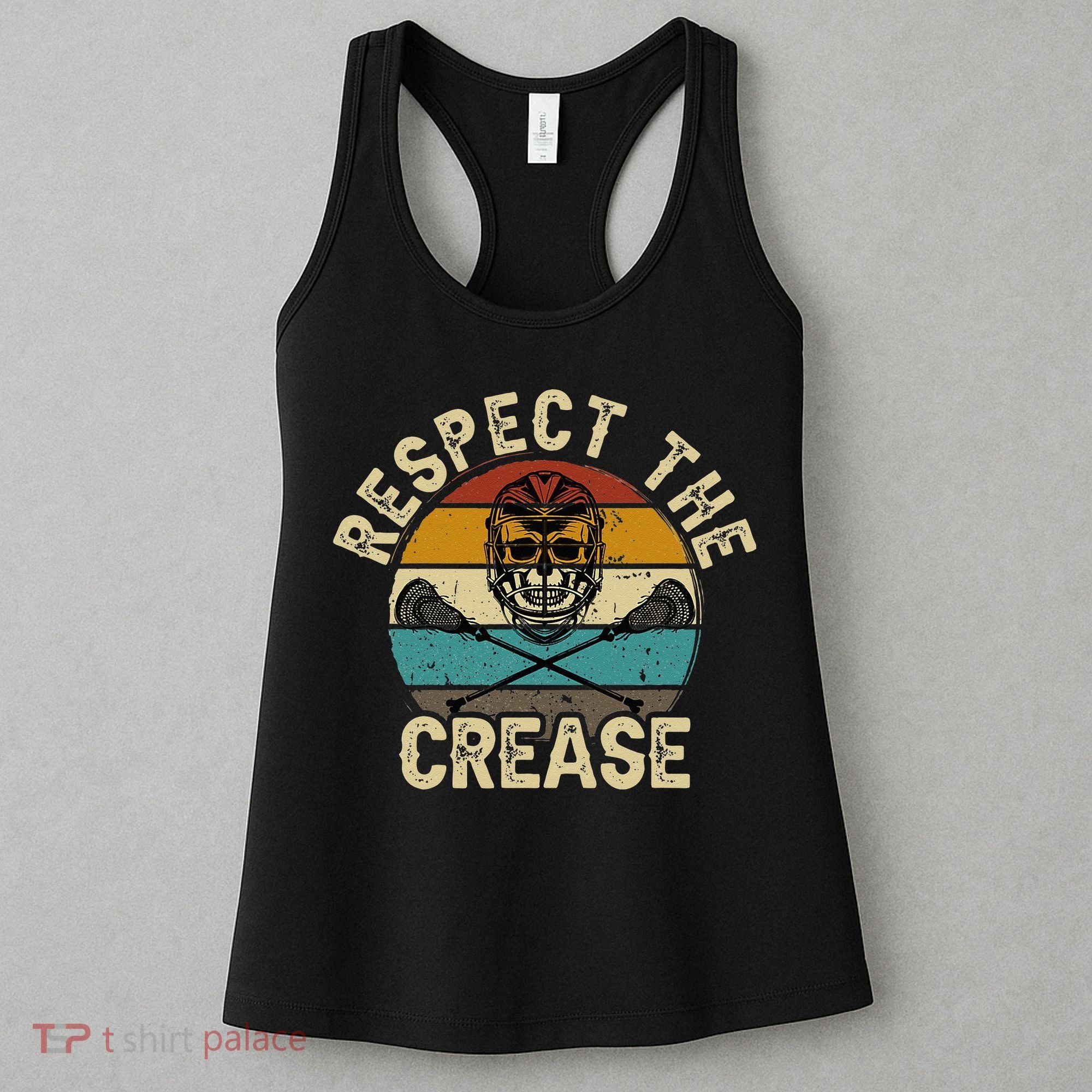 Respect the Crease Lacrosse Goalie Women's Tank Top