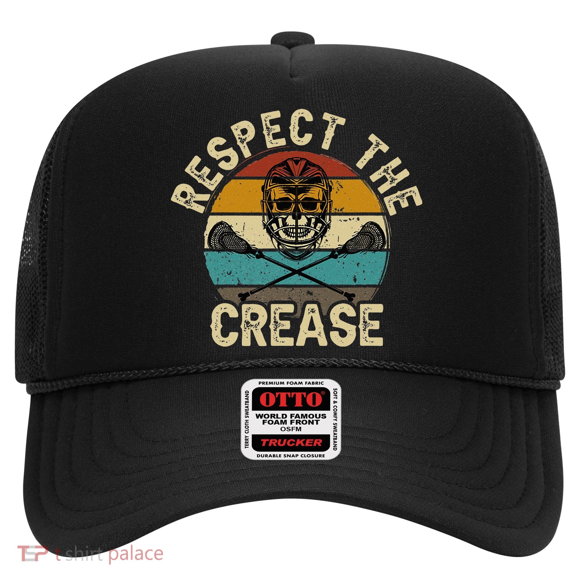 Respect the Crease Lacrosse Goalie Hat