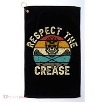 Respect the Crease Lacrosse Goalie Golf Towel thumb 0