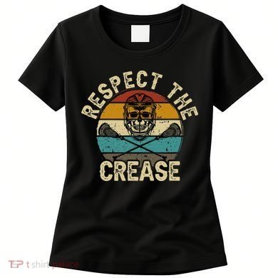 Respect the Crease Lacrosse Goalie Women's T-Shirt