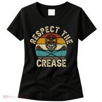 Respect the Crease Lacrosse Goalie Women's T-Shirt thumb 0