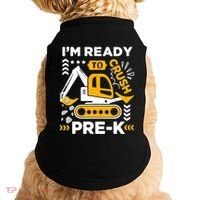 Ready To Crush Preschool Prek Construction Truck Boy Doggie Tank thumb 0