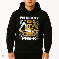Ready To Crush Preschool Prek Construction Truck Boy Hoodie thumb 2