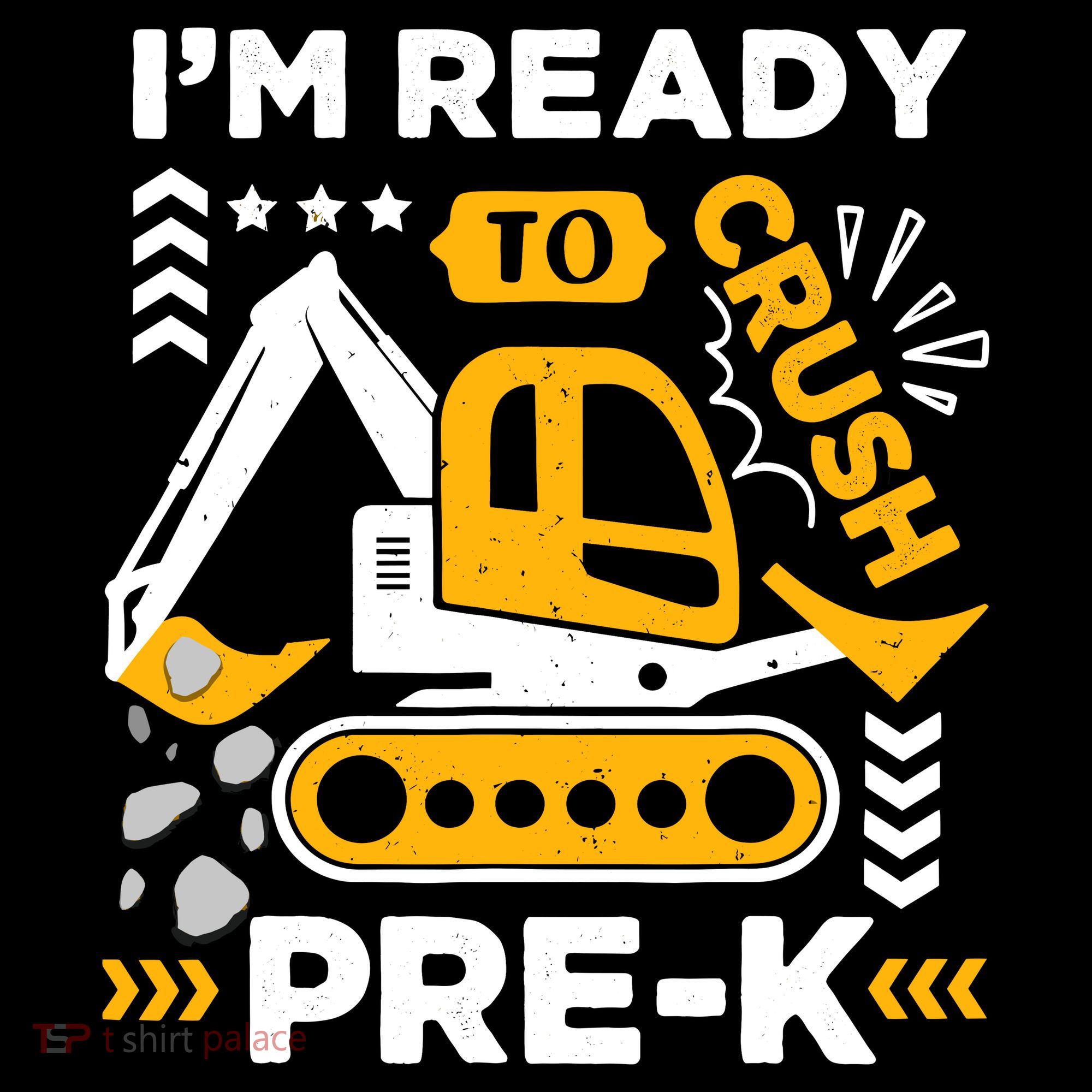Ready To Crush Preschool Prek Construction Truck Boy Hoodie