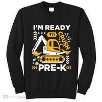 Ready To Crush Preschool Prek Construction Truck Boy Sweatshirt thumb 0