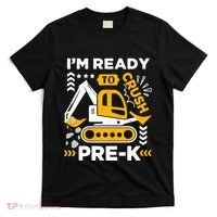 Ready To Crush Preschool Prek Construction Truck Boy T-Shirt thumb 0