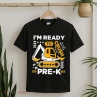 Ready To Crush Preschool Prek Construction Truck Boy T-Shirt thumb 2