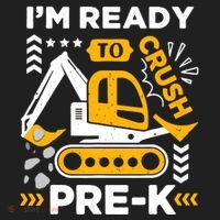 Ready To Crush Preschool Prek Construction Truck Boy Tumbler thumb 3
