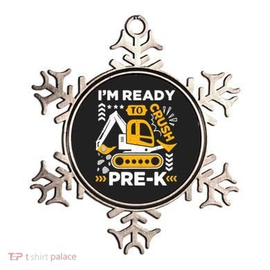 Ready To Crush Preschool Prek Construction Truck Boy Ornament