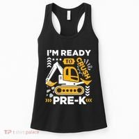Ready To Crush Preschool Prek Construction Truck Boy Women's Tank Top thumb 0