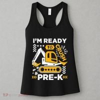 Ready To Crush Preschool Prek Construction Truck Boy Women's Tank Top thumb 3