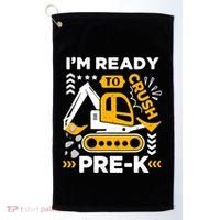 Ready To Crush Preschool Prek Construction Truck Boy Golf Towel thumb 0