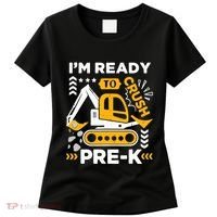Ready To Crush Preschool Prek Construction Truck Boy Women's T-Shirt thumb 0