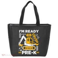 Ready To Crush Preschool Prek Construction Truck Boy Tote Bag thumb 0
