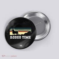Rodeo Time Cowboy Wild West Cow Horseman Ranch Lasso Boots Button thumb 0