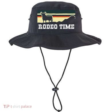 Rodeo Time Cowboy Wild West Cow Horseman Ranch Lasso Boots Bucket Hat