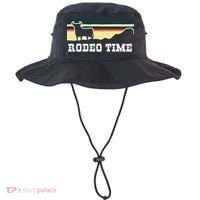 Rodeo Time Cowboy Wild West Cow Horseman Ranch Lasso Boots Bucket Hat thumb 0