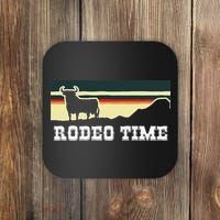 Rodeo Time Cowboy Wild West Cow Horseman Ranch Lasso Boots Coaster thumb 0