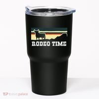 Rodeo Time Cowboy Wild West Cow Horseman Ranch Lasso Boots Tumbler thumb 0