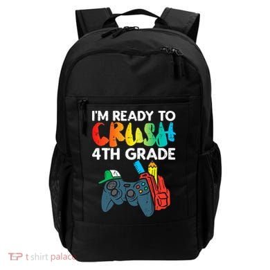 Ready To Crush 4th Grade Fourth Video Gamer First Day Boys Backpack