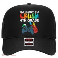 Ready To Crush 4th Grade Fourth Video Gamer First Day Boys Hat thumb 0