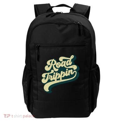 Road Trippin Cool Retro Vintage Road Trip Gift Backpack