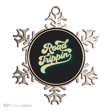 Road Trippin Cool Retro Vintage Road Trip Gift Ornament