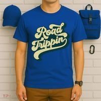 Road Trippin Cool Retro Vintage Road Trip Gift T-Shirt thumb 6