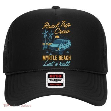 Road Trip Crew Myrtle Beach Lets Roll Matching Group Vannin Gift Hat