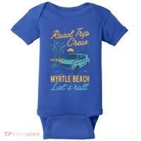 Road Trip Crew Myrtle Beach Lets Roll Matching Group Vannin Gift Baby Bodysuit thumb 0
