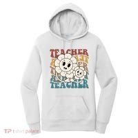 Retro Teacher Cute Gift Sunflower Heart Women's Hoodie thumb 0