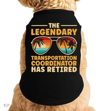 Retired Transportation Coordinator Retirement Doggie Tank