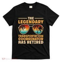 Retired Transportation Coordinator Retirement T-Shirt thumb 0