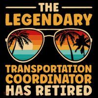 Retired Transportation Coordinator Retirement T-Shirt thumb 7