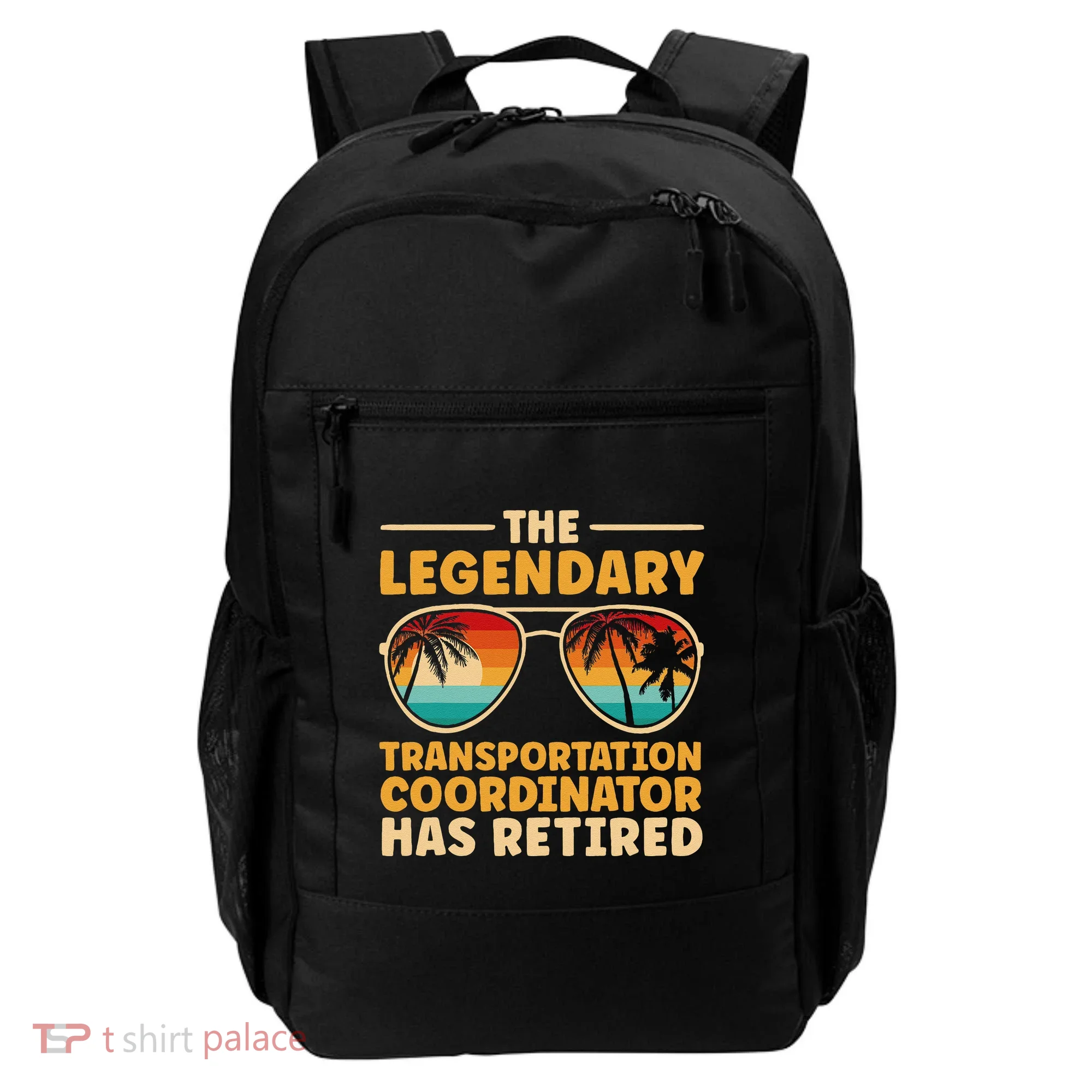 Retired Transportation Coordinator Retirement Backpack