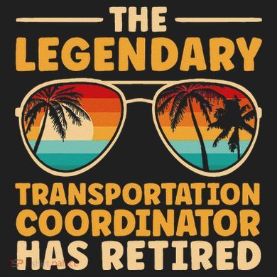 Retired Transportation Coordinator Retirement Women's Cooling Performance Crew T-Shirt