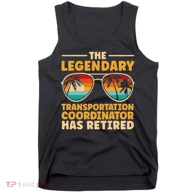 Retired Transportation Coordinator Retirement Tank Top