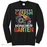 Ready To Crush Kindergarten Monster Truck Boy Back To School Sweatshirt thumb 0