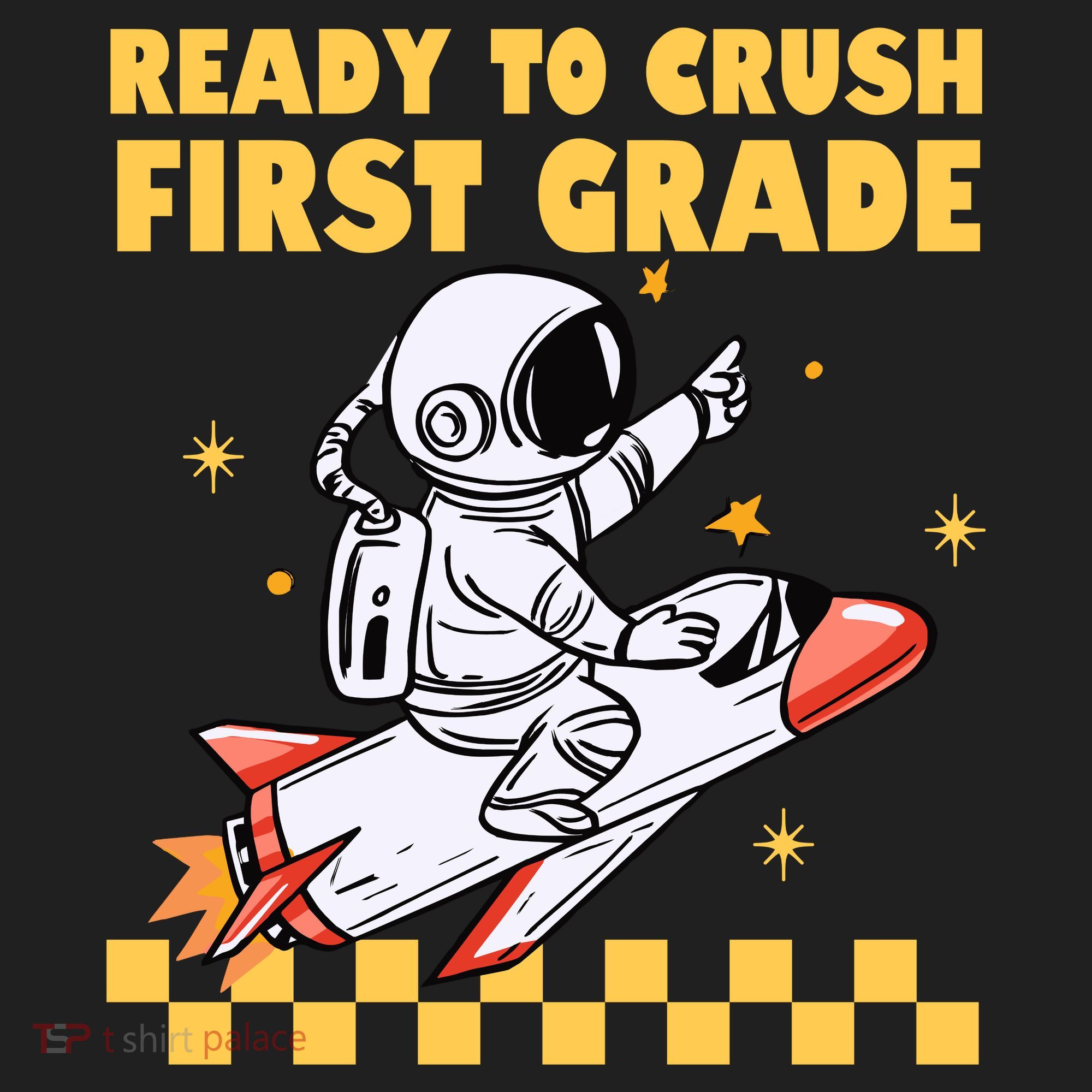 Ready To Crush First Grade Back To School Sport-Tek Posi-UV Pro Polo