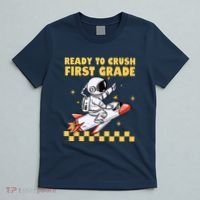 Ready To Crush First Grade Back To School T-Shirt thumb 5