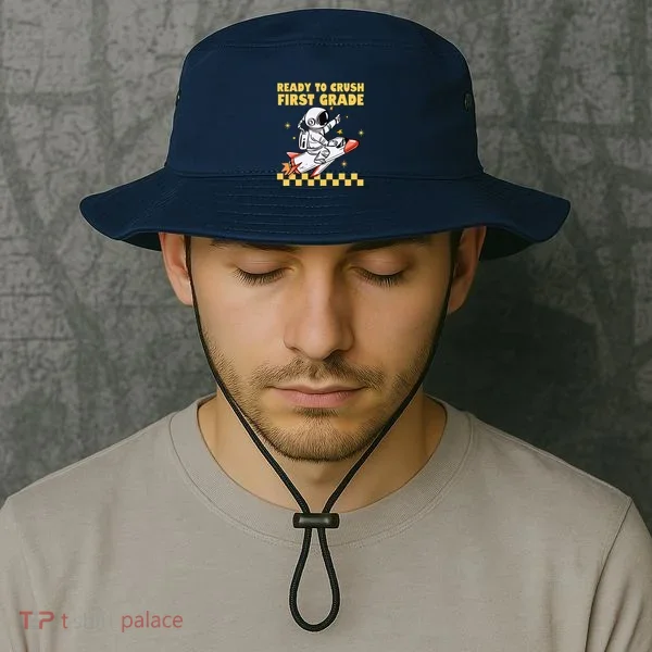 Ready To Crush First Grade Back To School Bucket Hat