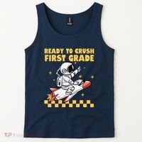 Ready To Crush First Grade Back To School Tank Top thumb 2
