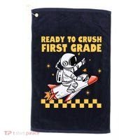 Ready To Crush First Grade Back To School Golf Towel thumb 0