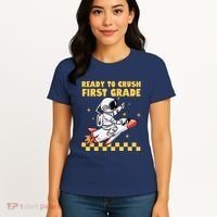 Ready To Crush First Grade Back To School Women's T-Shirt thumb 4