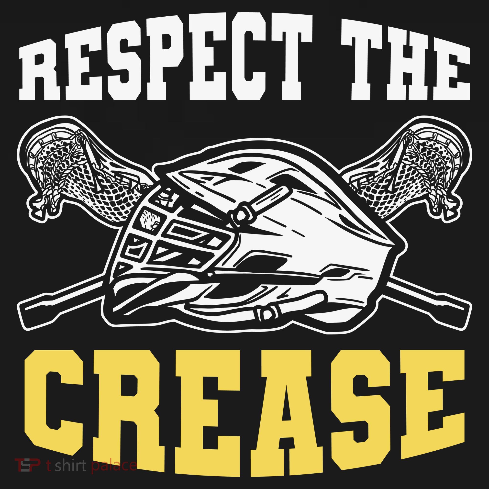 Respect The Crease Lacrosse Goalie Lacrosse Plus Size Shirts For Men And Women Women's Hoodie