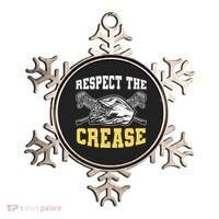 Respect The Crease Lacrosse Goalie Lacrosse Plus Size Shirts For Men And Women Ornament thumb 0