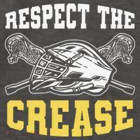 Respect The Crease Lacrosse Goalie Lacrosse Plus Size Shirts For Men And Women Women's T-Shirt thumb 6