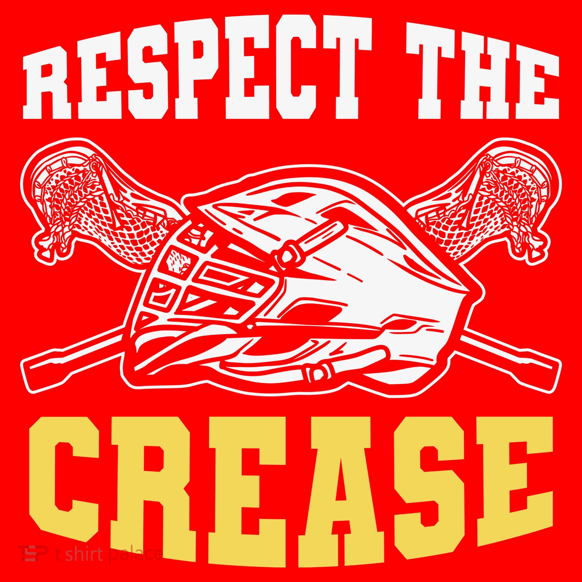 Respect The Crease Lacrosse Goalie Lacrosse Plus Size Shirts For Men And Women Santa Hat