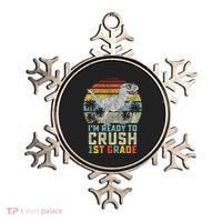 Ready To Crush First Grade 1st Day Of School Dinosaur Ornament thumb 0